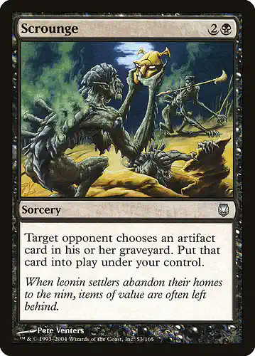 Scrounge - dst Spoiler