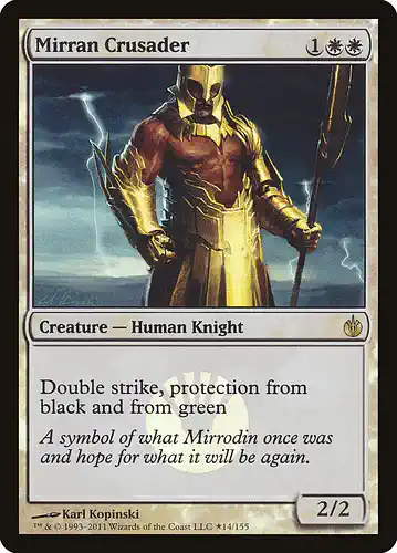 Mirran Crusader - mbs Spoiler