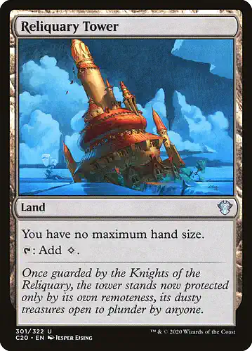 Reliquary Tower - c20 Spoiler