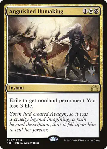 Anguished Unmaking - soi Spoiler