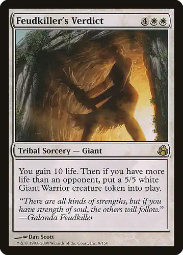 Feudkiller's Verdict - mor Spoiler