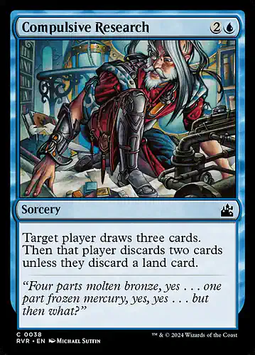 Compulsive Research - rvr Spoiler