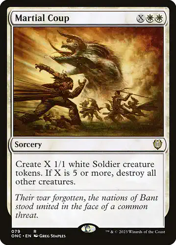 Martial Coup - onc Spoiler