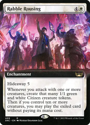 Rabble Rousing - snc Spoiler