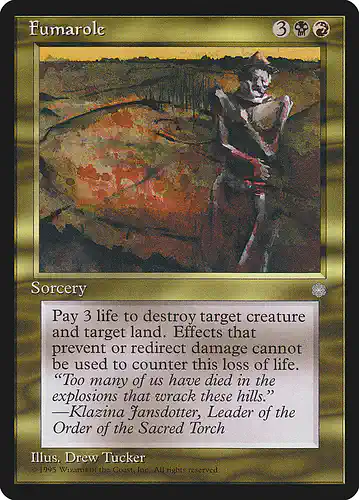 Fumarole - ice Spoiler
