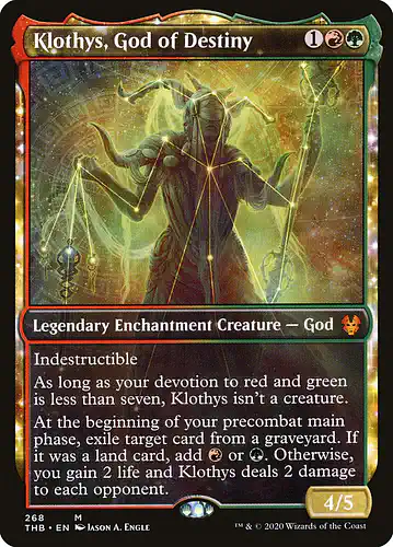Klothys, God of Destiny - thb Spoiler