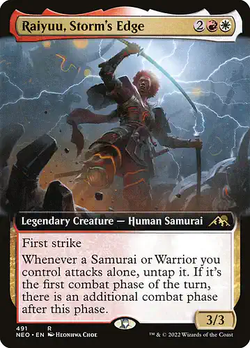 Raiyuu, Storm's Edge - neo Spoiler