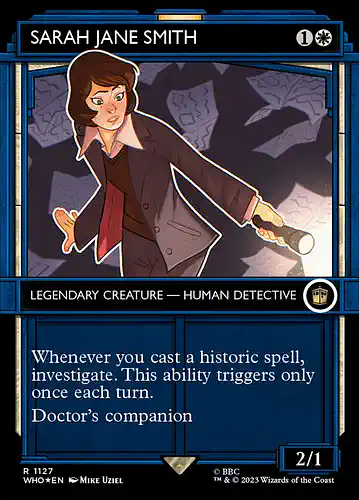 Sarah Jane Smith - who Spoiler