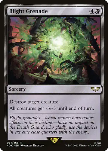 Blight Grenade - 40k Spoiler