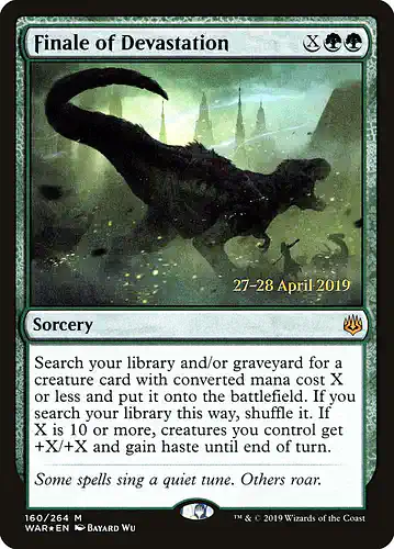 Finale of Devastation - war Spoiler