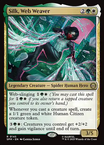 Silk, Web Weaver - spm Spoiler