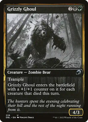 Grizzly Ghoul - dbl Spoiler