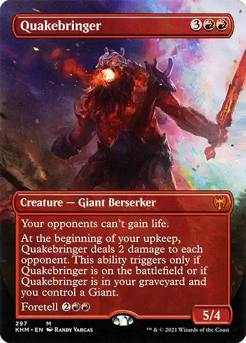 Quakebringer - khm Spoiler