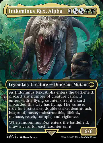 Indominus Rex, Alpha - rex Spoiler