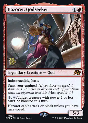 Hazoret, Godseeker - dft Spoiler