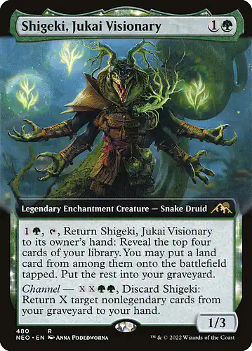 Shigeki, Jukai Visionary - neo Spoiler