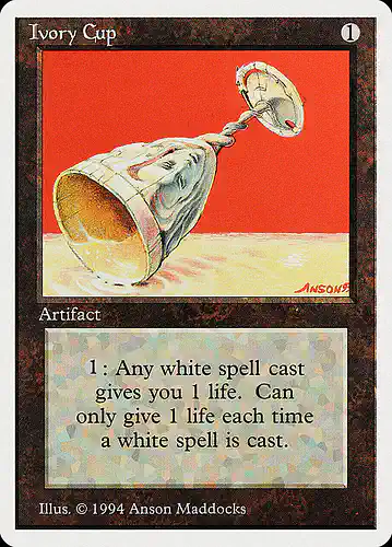Ivory Cup - sum Spoiler