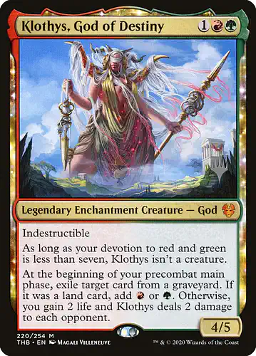 Klothys, God of Destiny - thb Spoiler