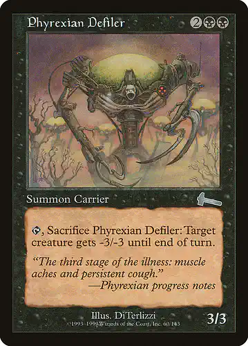 Phyrexian Defiler - ulg Spoiler