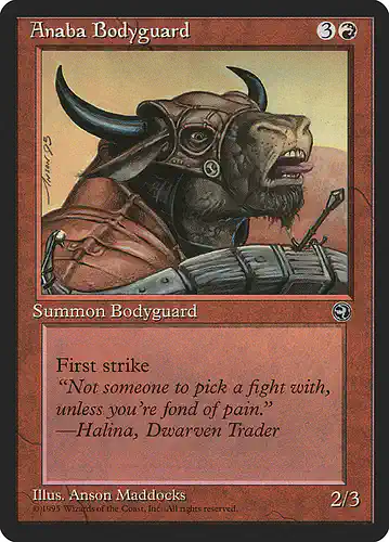 Anaba Bodyguard - hml Spoiler