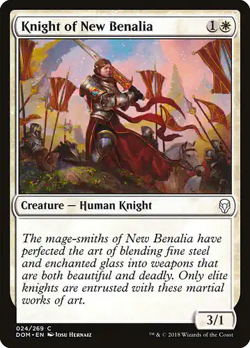 Knight of New Benalia - dom Spoiler