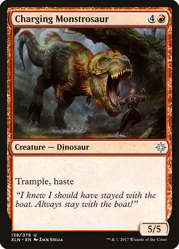 Charging Monstrosaur - xln Spoiler