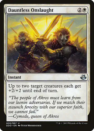 Dauntless Onslaught - ddo Spoiler