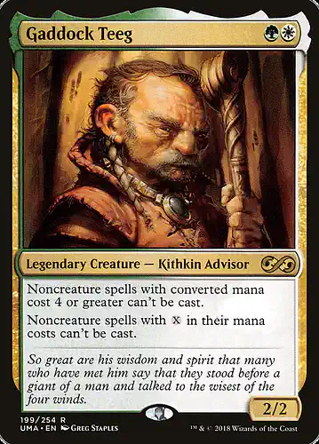 Gaddock Teeg - uma Spoiler
