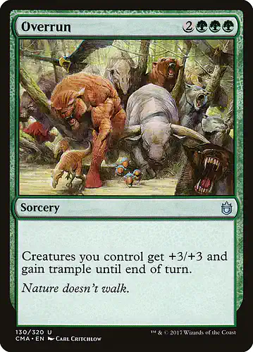 Overrun - cma Spoiler