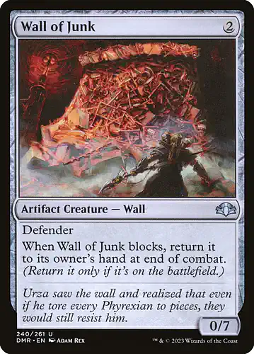 Wall of Junk - dmr Spoiler
