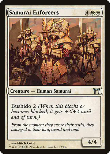 Samurai Enforcers - chk Spoiler