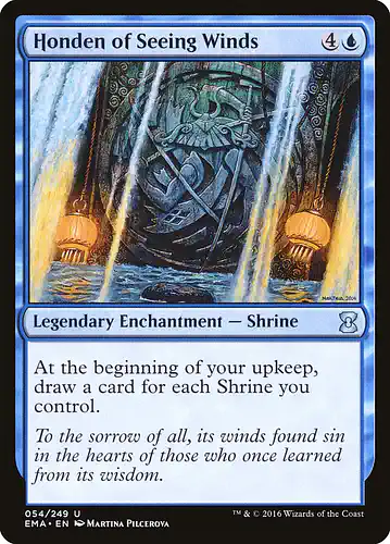 Honden of Seeing Winds - ema Spoiler
