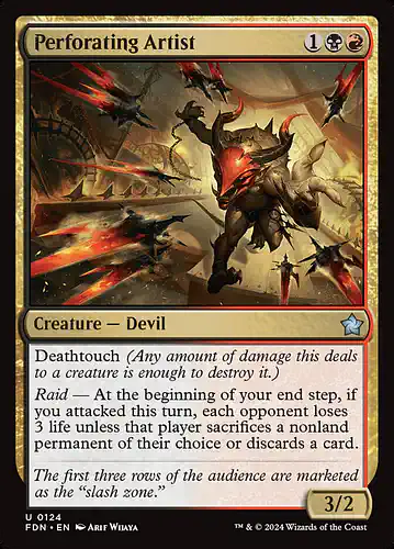 Perforating Artist - fdn Spoiler