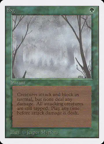 Fog - 2ed Spoiler