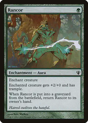 Rancor - arc Spoiler