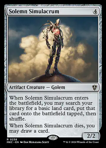 Solemn Simulacrum - mkc Spoiler