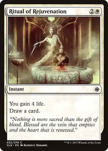 Ritual of Rejuvenation - xln Spoiler