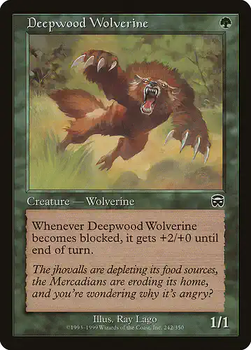 Deepwood Wolverine - mmq Spoiler