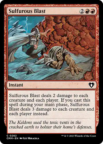 Sulfurous Blast - cmm Spoiler