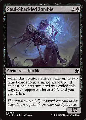 Soul-Shackled Zombie - fdn Spoiler