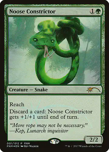 Noose Constrictor - f17 Spoiler
