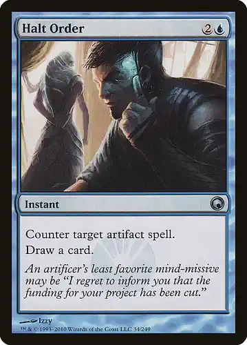 Halt Order - som Spoiler
