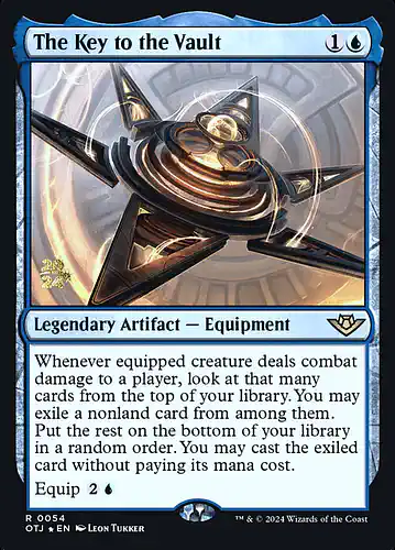 The Key to the Vault - otj Spoiler
