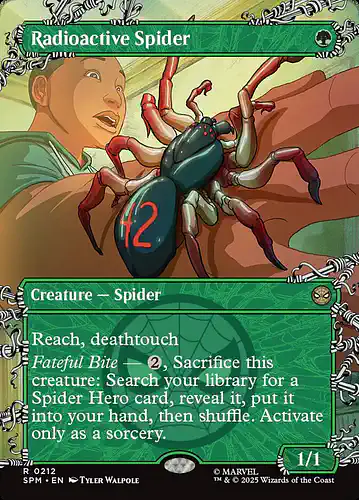 Radioactive Spider - spm Spoiler