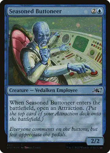 Seasoned Buttoneer - unf Spoiler