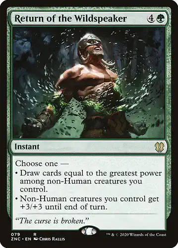 Return of the Wildspeaker - znc Spoiler
