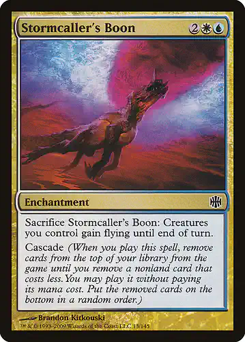Stormcaller's Boon - arb Spoiler