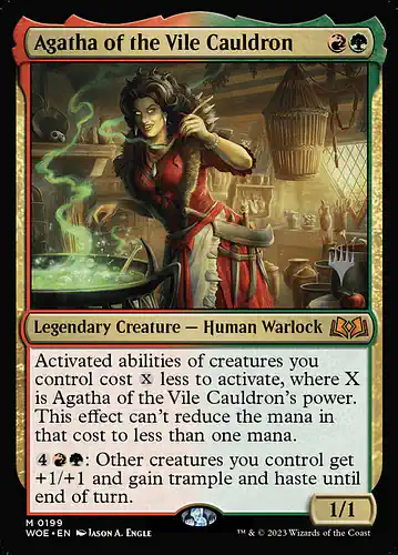 Agatha of the Vile Cauldron - woe Spoiler