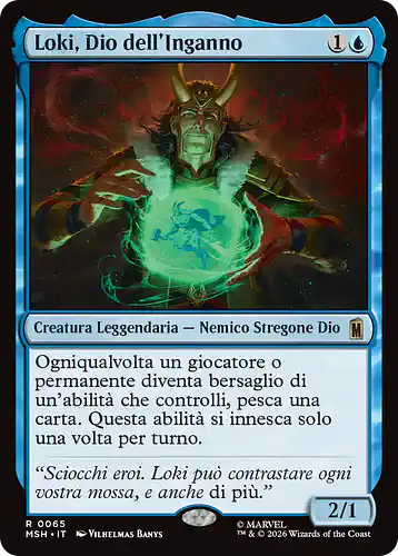 Loki, God of Mischief - msh Spoiler