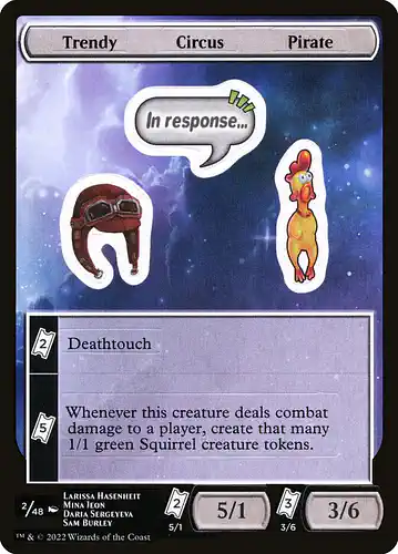 Trendy Circus Pirate - unf Spoiler
